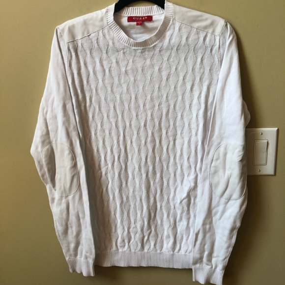 Guess men’s white sweater new - Picture 7 of 8
